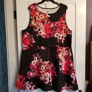 Floral Skater Dress